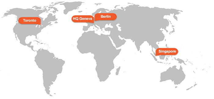 screenshot of B-Com Event Technologies